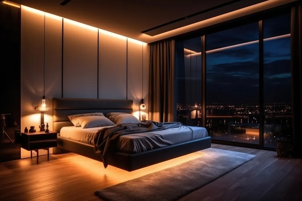 Chambre lumière tamisé